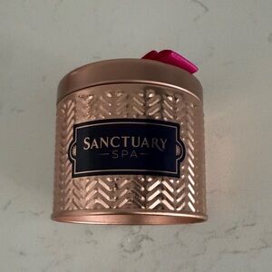 Sanctuary Spa Rose Gold Melt Away Candle
